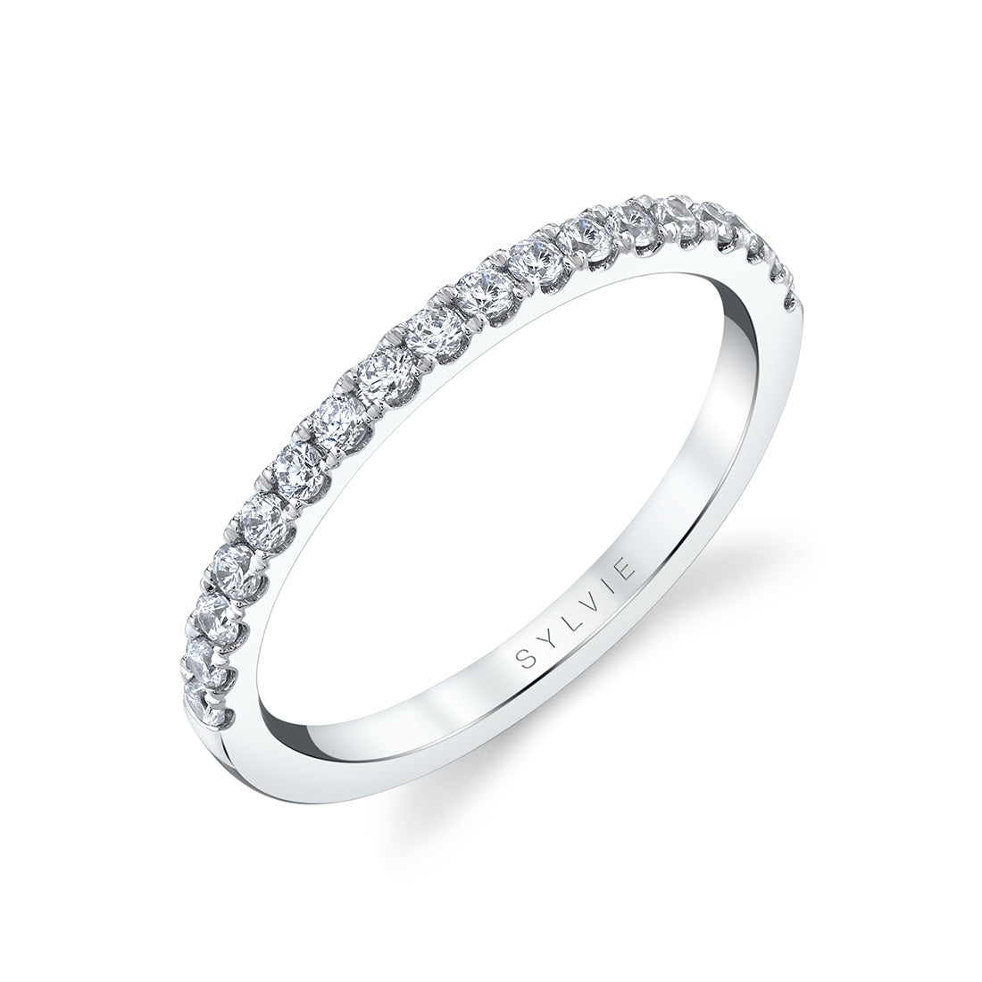 Thick Pave Wedding Band - Bethany