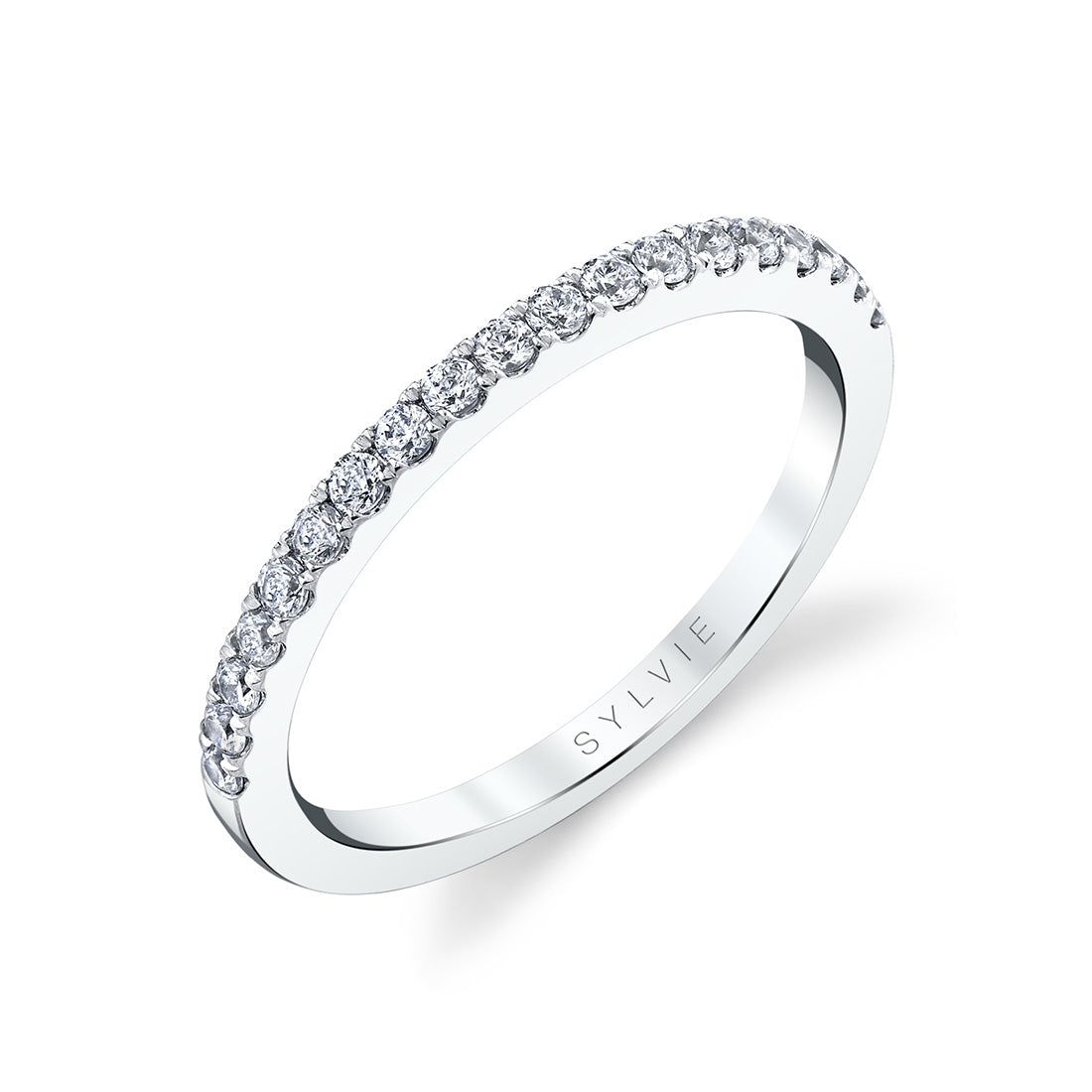 Pave Wedding Band - Presley