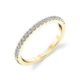 Pave Wedding Band - Presley