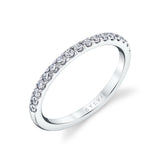 Classic Diamond Wedding Band - Angela
