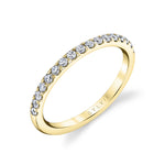 Classic Diamond Wedding Band - Angela
