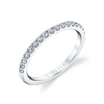 Classic Diamond Wedding Band - Angela