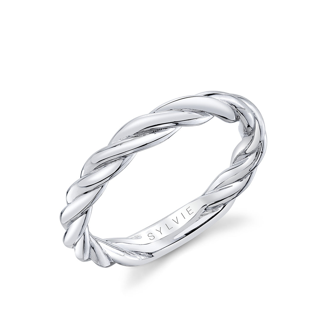 Tight Spiral Wedding Band