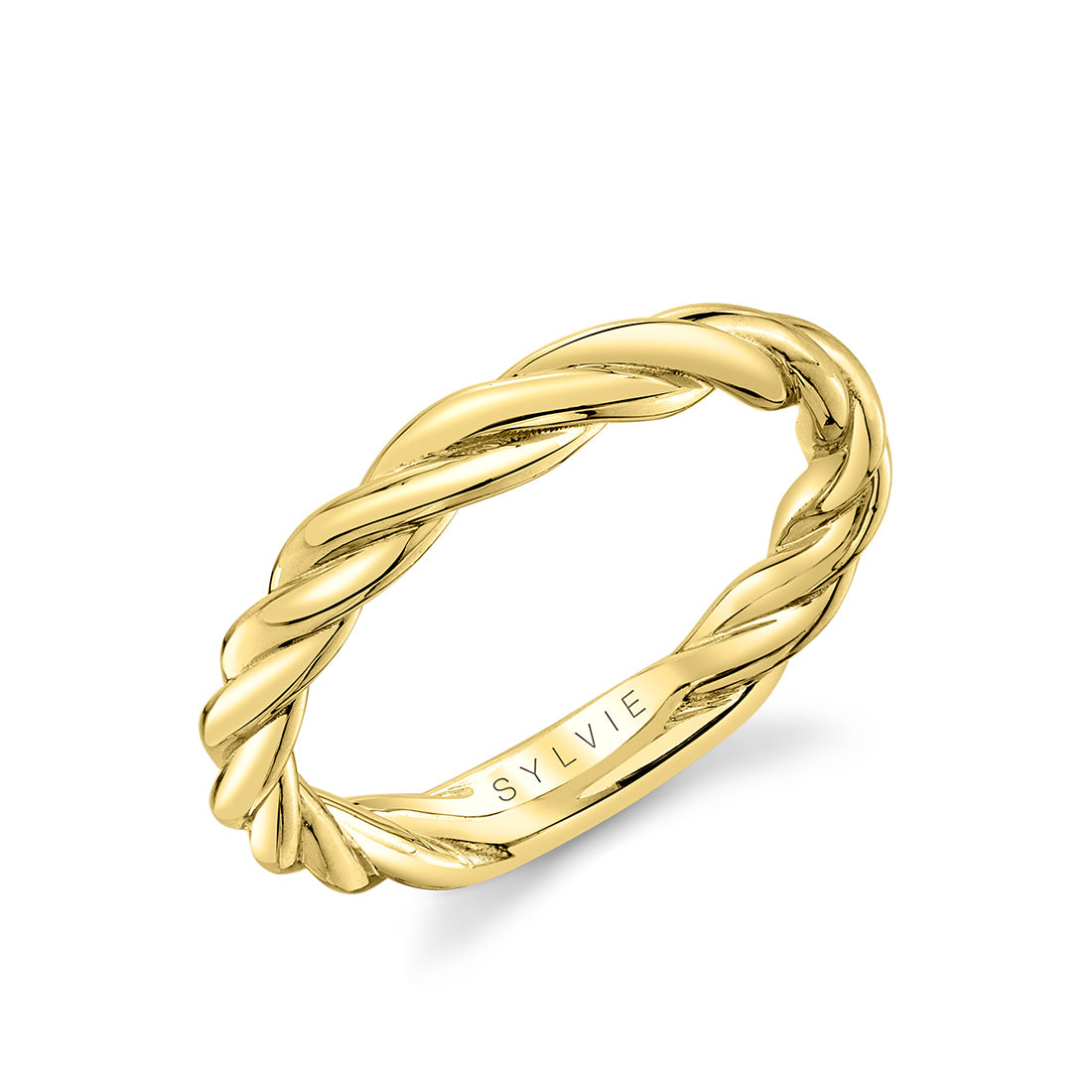 Tight Spiral Wedding Band