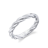 Tight Spiral Wedding Band