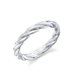 Tight Spiral Wedding Band
