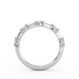 Spaced Diamond Wedding Ring