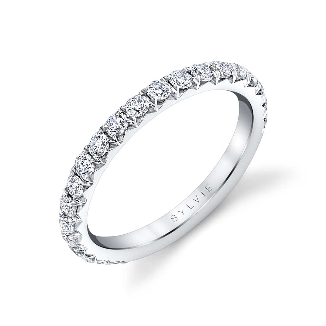 Thick Pave Wedding Band - Malencia