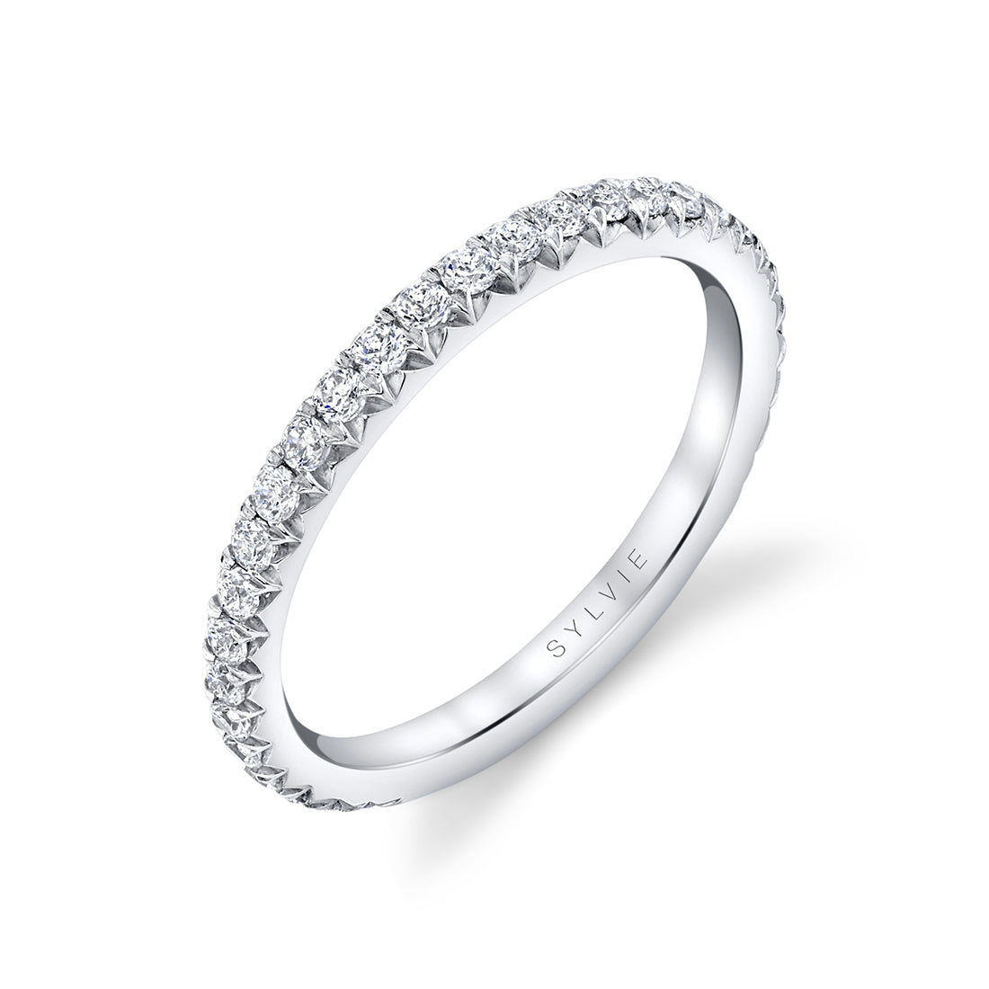 Classic Diamond Wedding Band - Perri