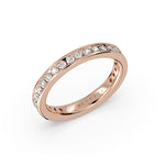 Auravie Channel Set Diamond Wedding Ring - Danika