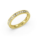 Auravie Channel Set Diamond Wedding Ring - Danika