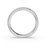 Auravie Flush Set Diamond Wedding Ring - Fallon