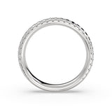 Auravie Flush Set Diamond Wedding Ring - Fallon