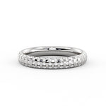 Auravie Flush Set Diamond Wedding Ring - Fallon