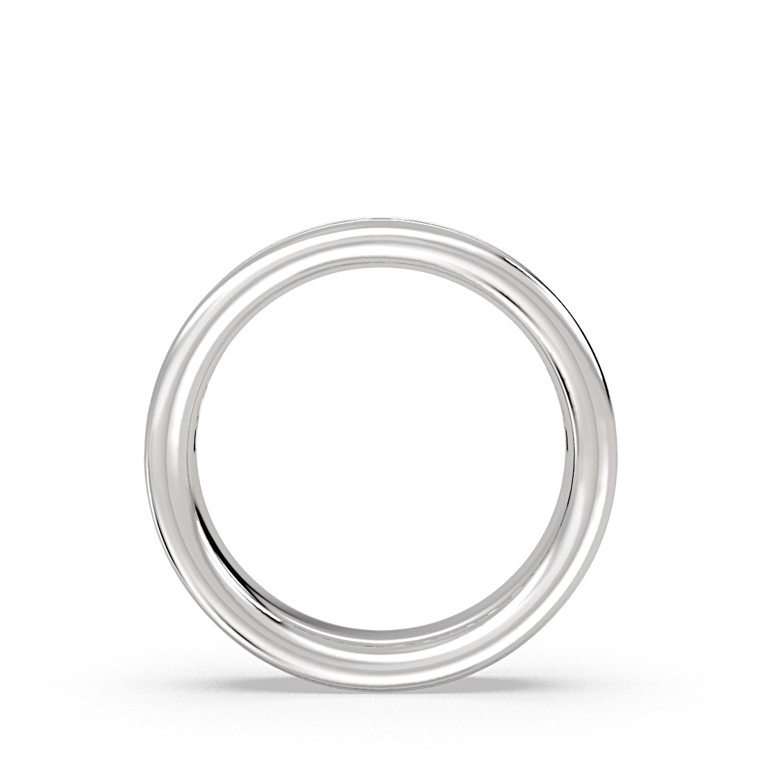 Channel Set Baguette Wedding Ring - Simone