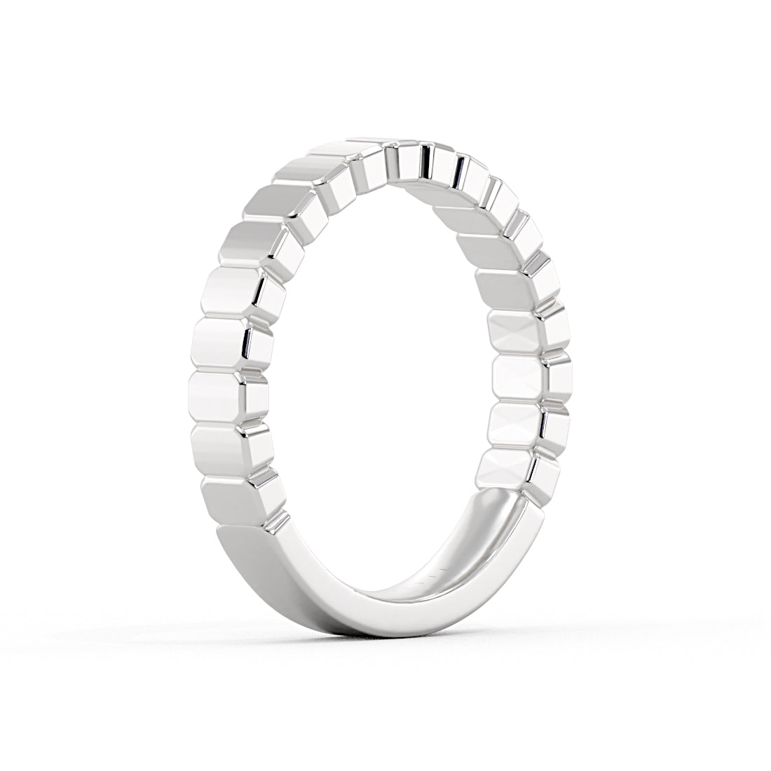 Auravie Panel Wedding Ring - Scout