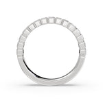Auravie Bezel Baguette Wedding Ring - Lilah