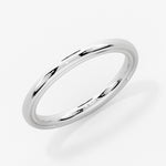 Iconelle High Polish Wedding Ring - Cecily