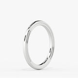 Iconelle High Polish Wedding Ring - Cecily