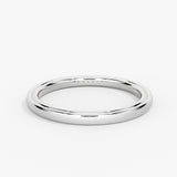 Iconelle High Polish Wedding Ring - Cecily