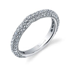 Micro Pave Wedding Band