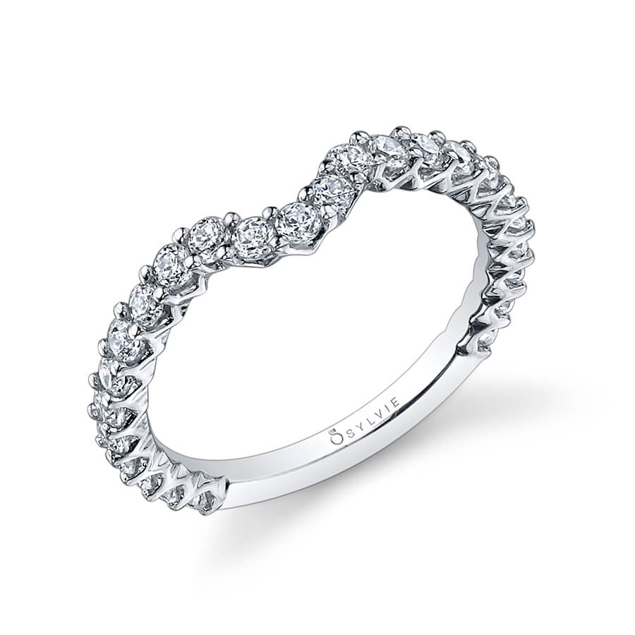 Bold Diamond Wedding Band