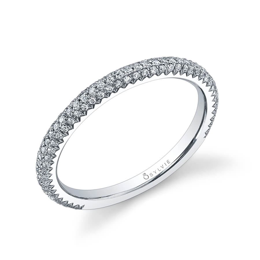 Double Row Wedding Band