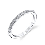 Classic Double Row Wedding Band