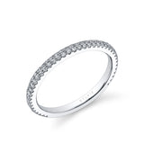 Diamond Pave Wedding Band
