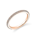 Diamond Pave Wedding Band