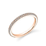 Diamond Pave Wedding Band