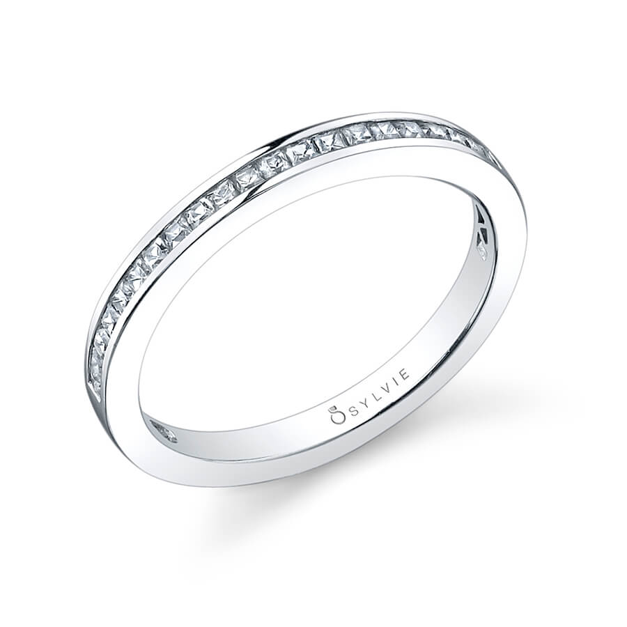 Princess Cut Wedding band