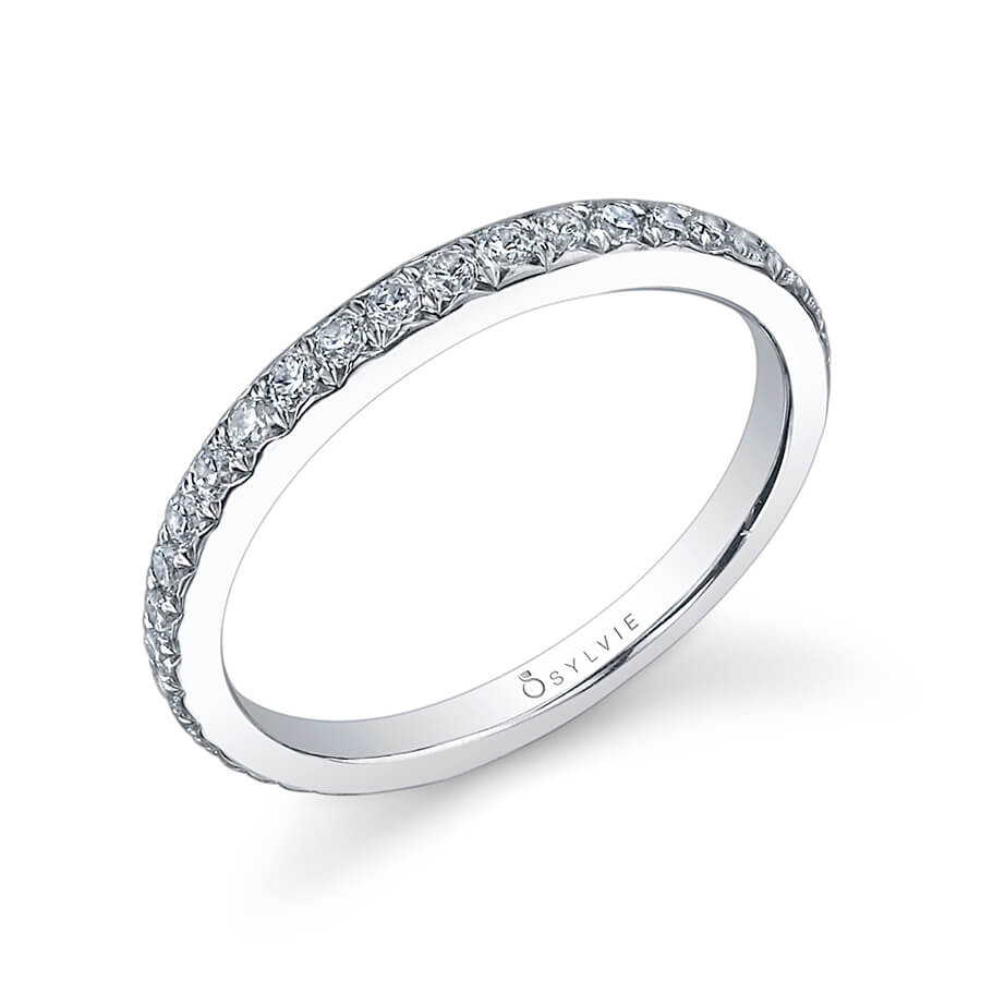 Classic Diamond Wedding Band