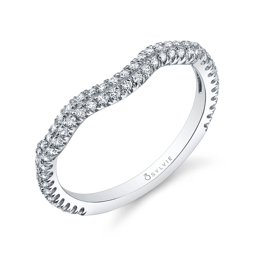 Classic Pave Wedding Band