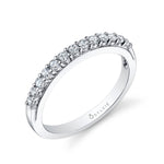 Classic Shared Prong Wedding Band