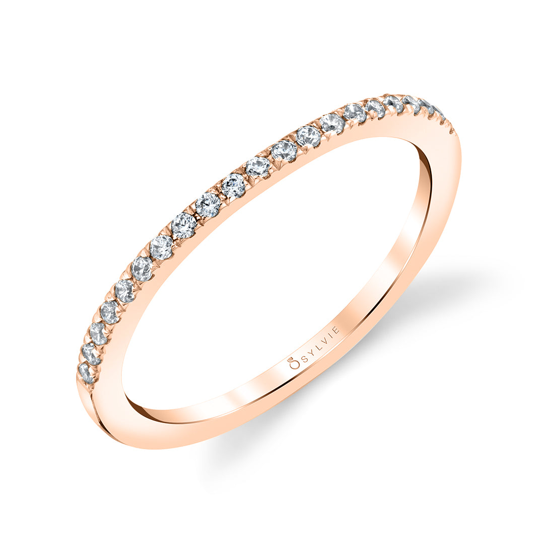 Theresa - Classic Shared Prong Wedding Band