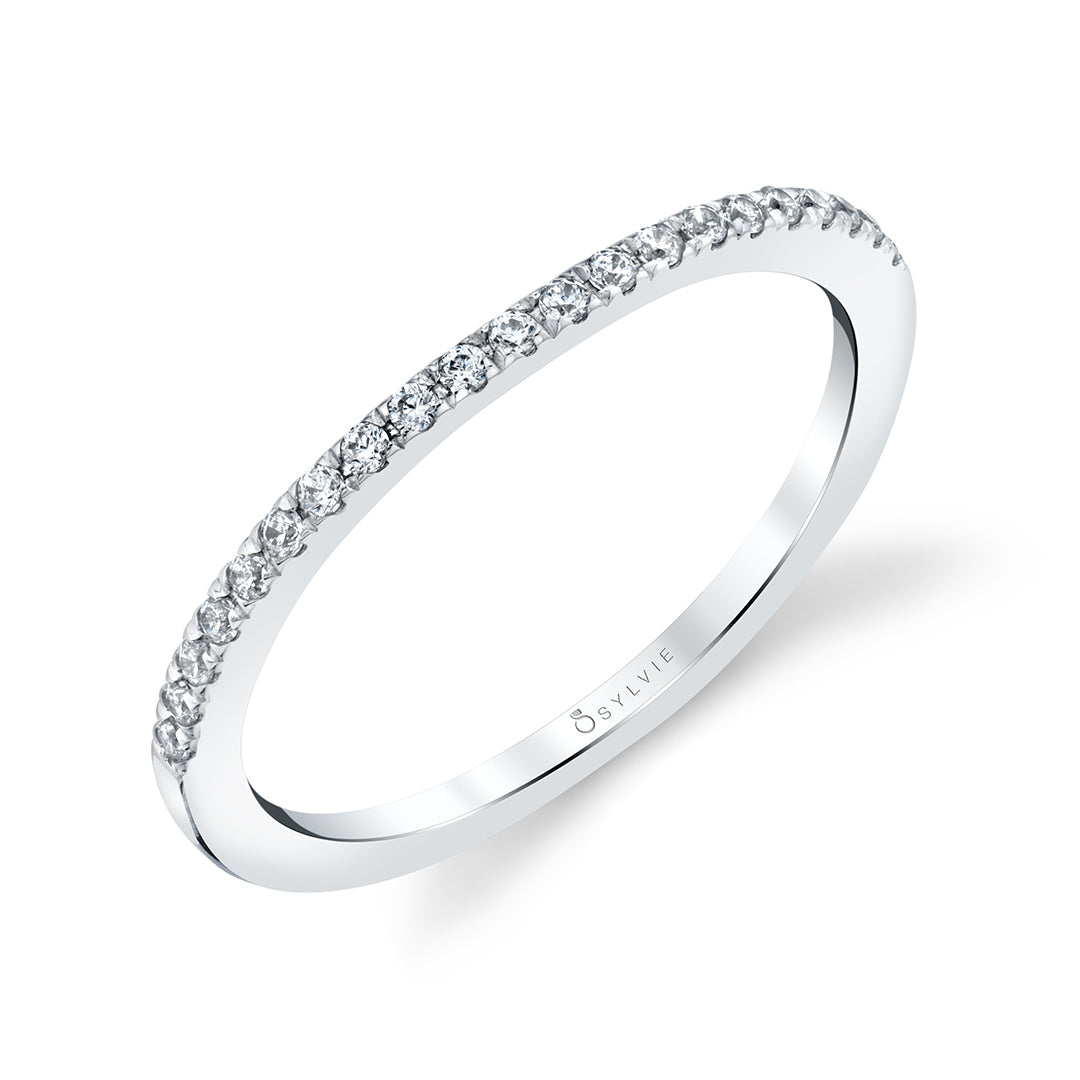 Theresa - Classic Shared Prong Wedding Band