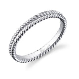 Modern High Polish Wedding Band