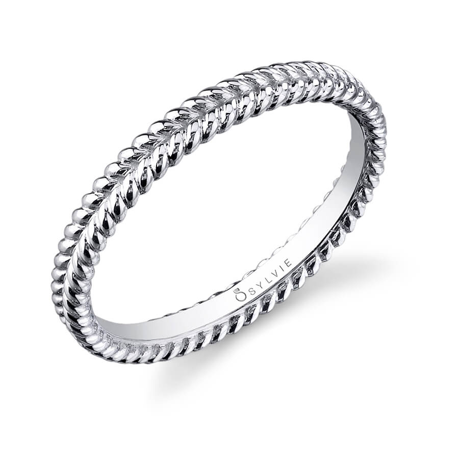 Modern High Polish Wedding Band