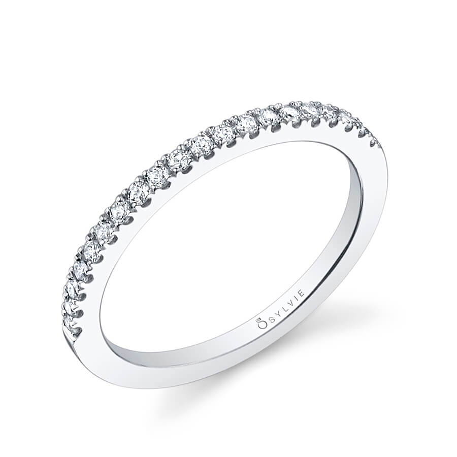 Classic Diamond Wedding Band