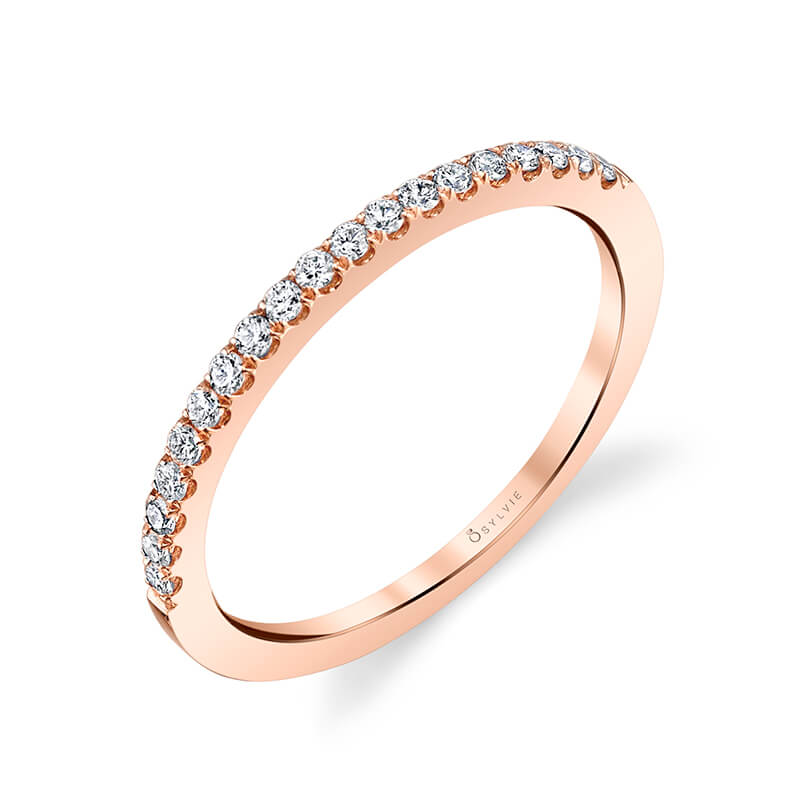 Classic Rose Gold Wedding Band