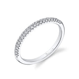 Micro Pave Wedding Band