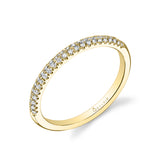 Micro Pave Wedding Band