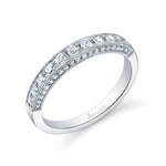 Princess Cut Wedding band