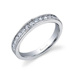 Modern Diamond Wedding Band