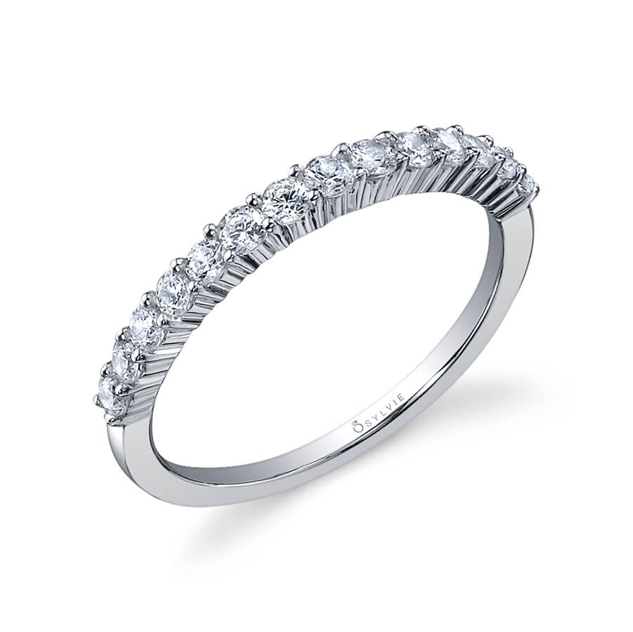 Classic Diamond Wedding Band
