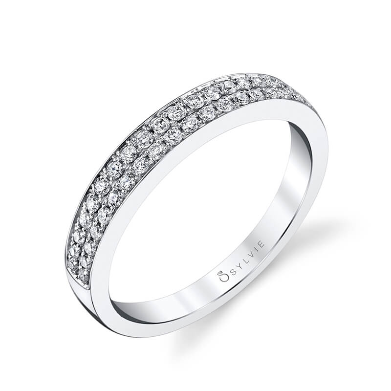 Double Row Wedding Band