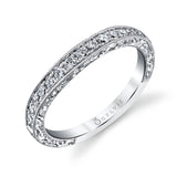 Hand-Engraved Vintage Wedding Band