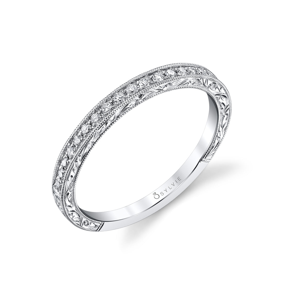 Unique Diamond Wedding Band