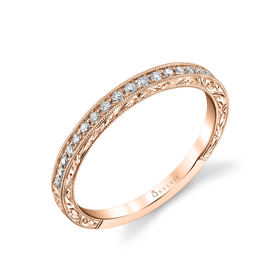 Unique Diamond Wedding Band